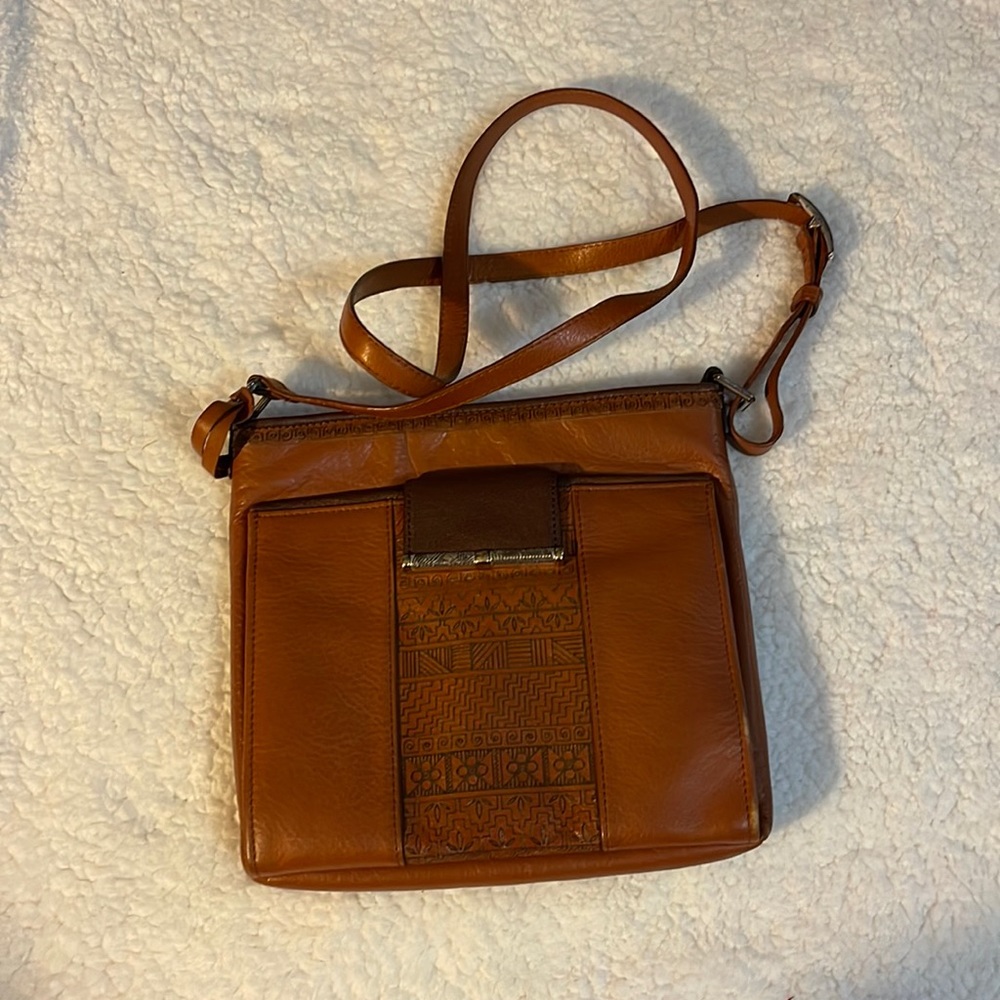 Brighton crossbody leather purse
